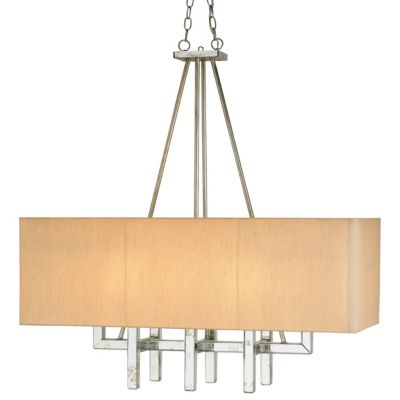 Eclipse Rectangular Chandelier by Currey & Company - Starlight Lighting USA and Canada